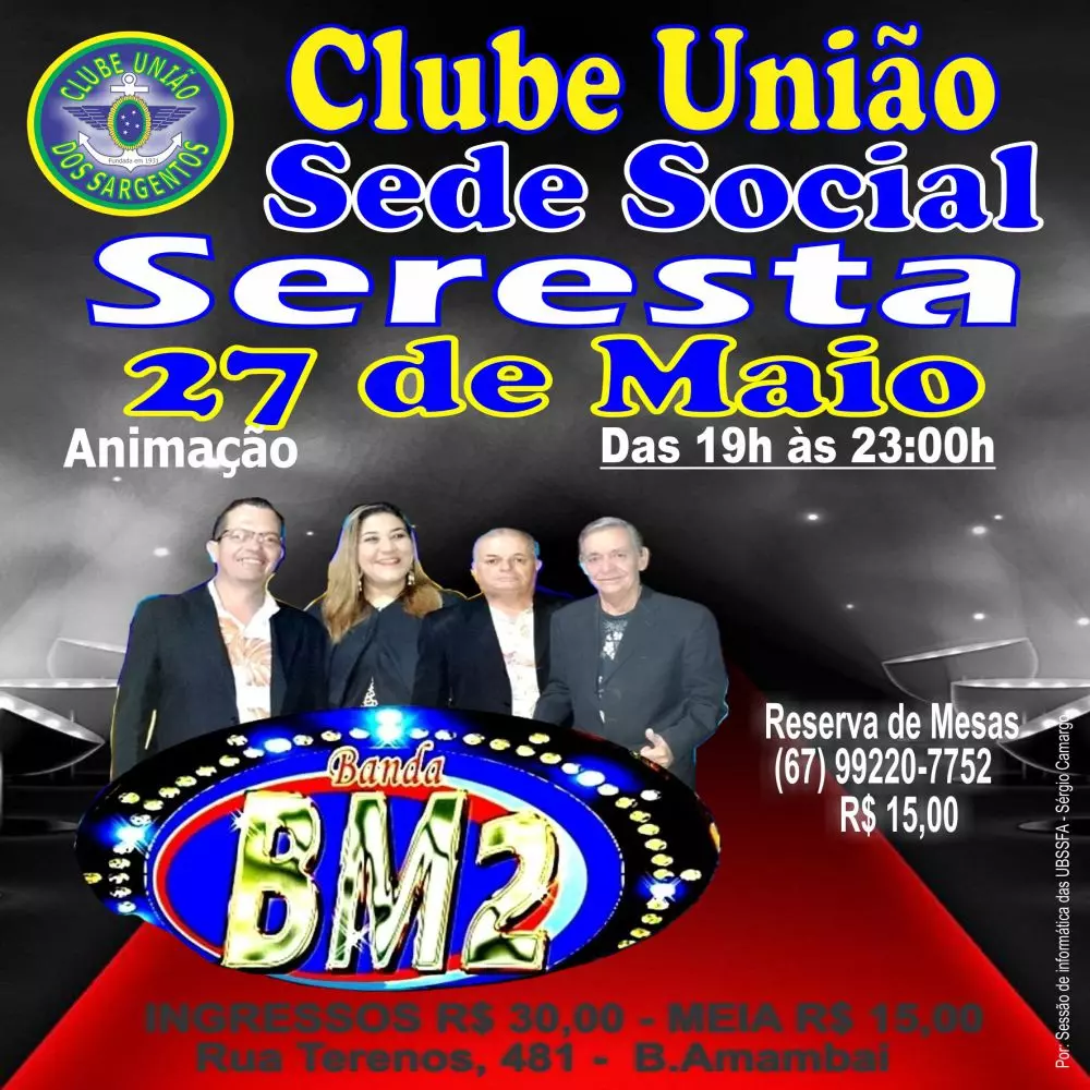 Seresta Baile na Sede Social